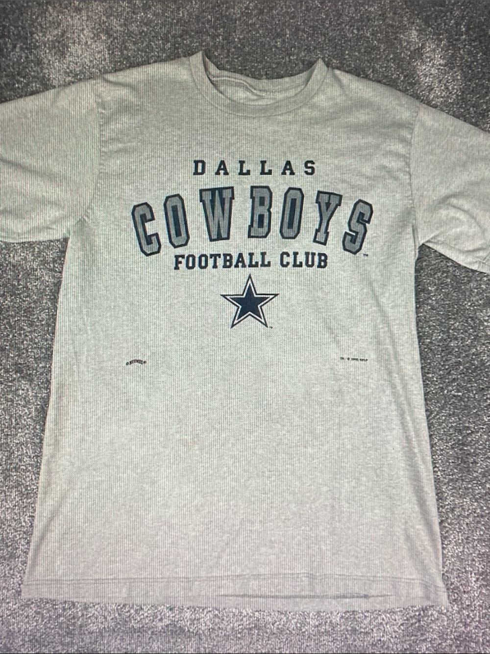 Dallas Cowboys Gray Short-Sleeve Team T-Shirt